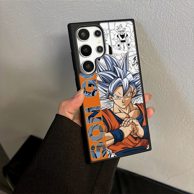 Capinha 3D Son Goku Dual Form – Super Saiyajin + Instinto Superior (Samsung S)