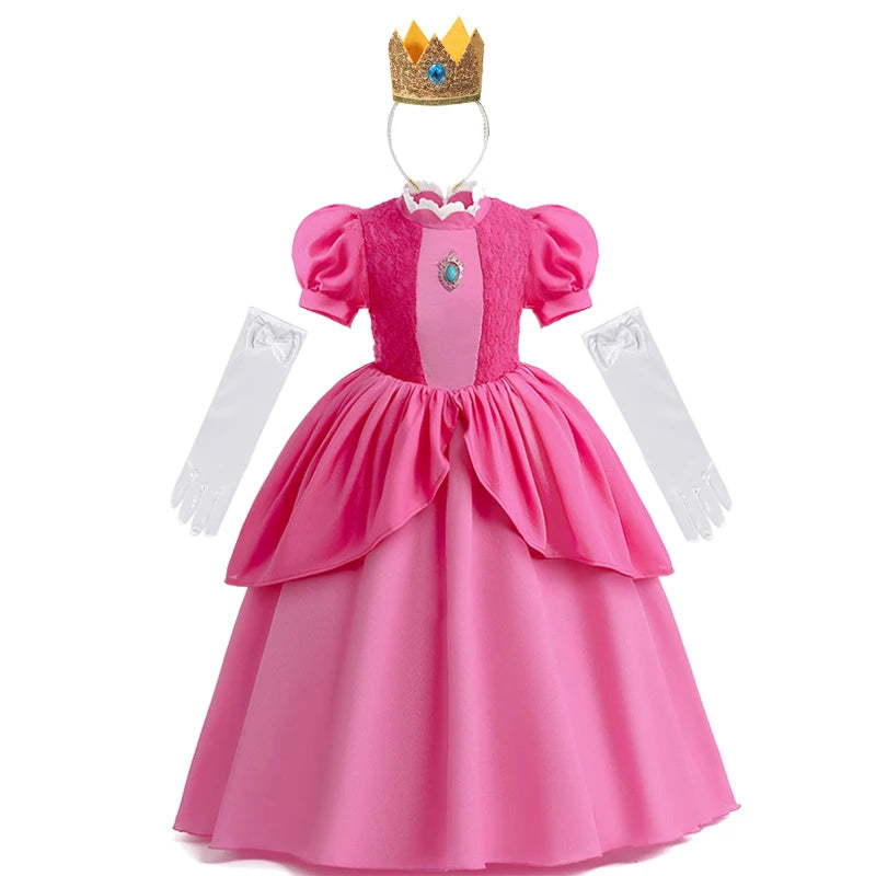 FANTASIA INFANTIL PRINCESA PEACH, MÁRIO