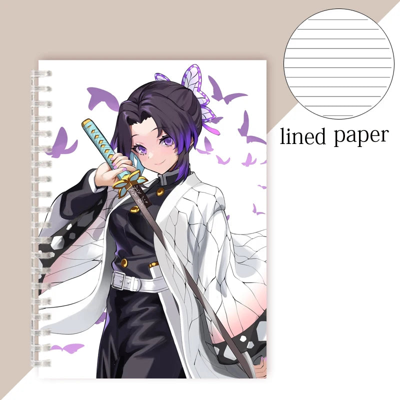 Caderno 1 Matéria Demon Slayer, Kimetsu no Yaiba