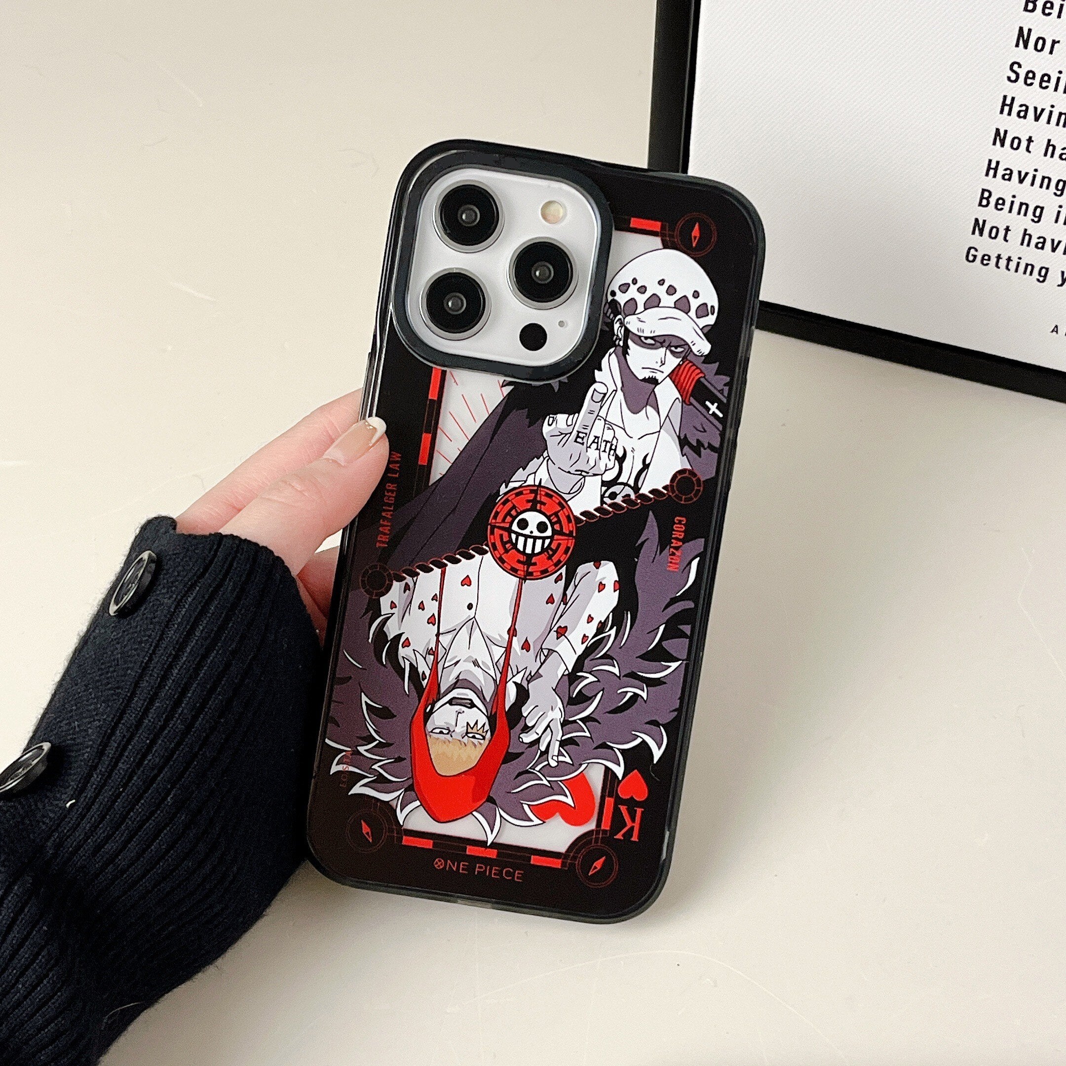 Capinha One Piece Stickers (iPhone)