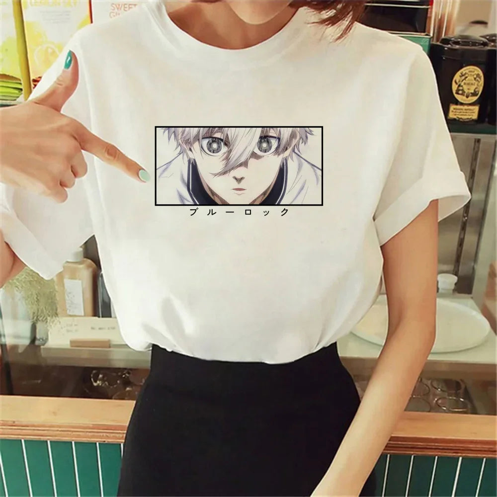 Blusa Blue Lock Nagi, Gelo nos Olhos