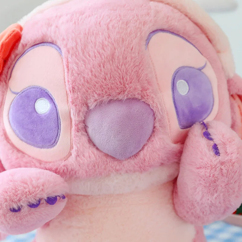 Pelúcia Gigante Stitch & Angel Feliz Páscoa