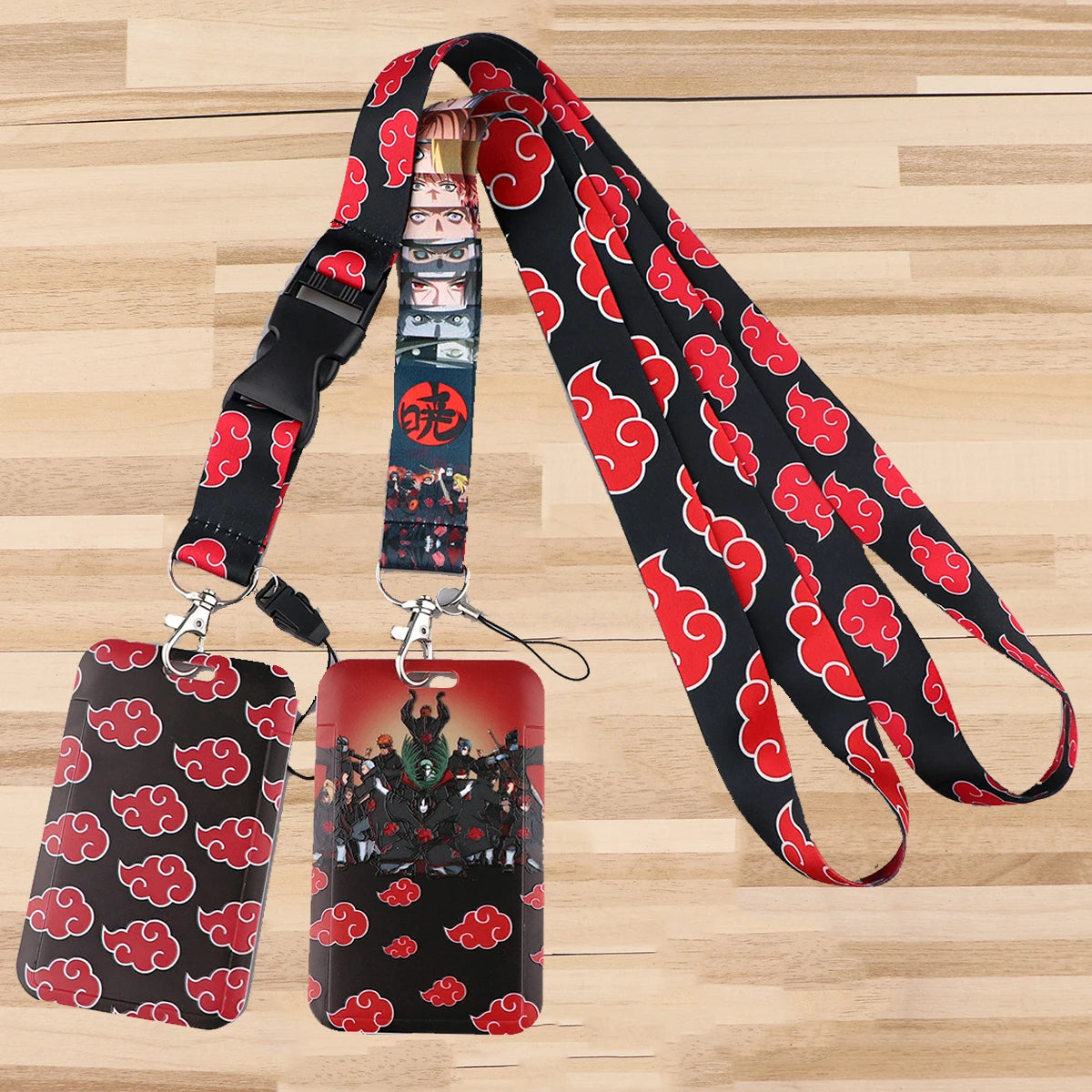 Chaveiro Cordões de Pescoço Com Card, Naruto