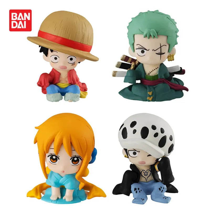 Chibby Mini Chapéus de Palha (4 Peças)