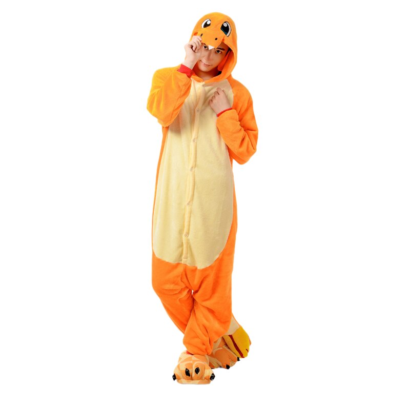Pijama Cosplay Adulto Charmander Kigurumi