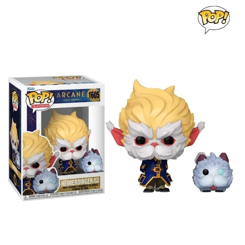 Funko Pop Arcane Season 2 - Jinx, Ekko, Silco & Outros | Coleção Exclusiva