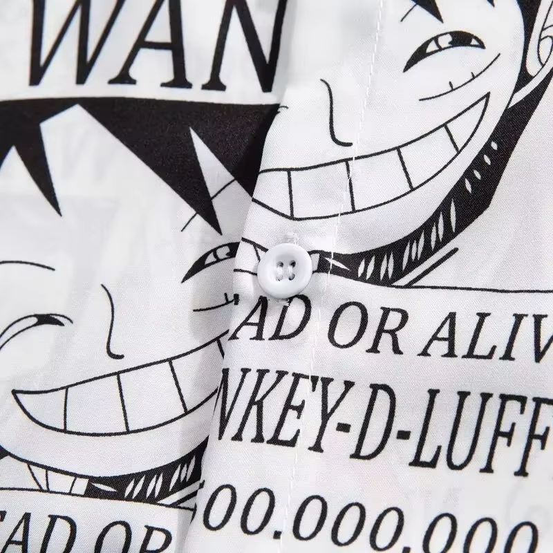 Camisa e Shorts One Piece, WANTED Crew