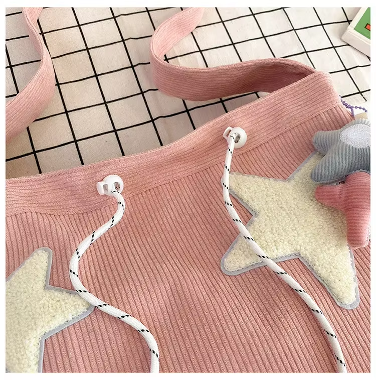 Bolsa Tote Stardust Cotelê