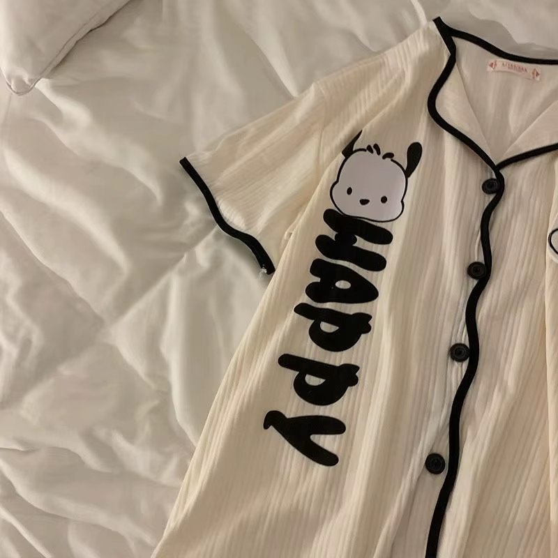 Pijama Kawaii Sanrio Verão, Kuromi & Pochacco