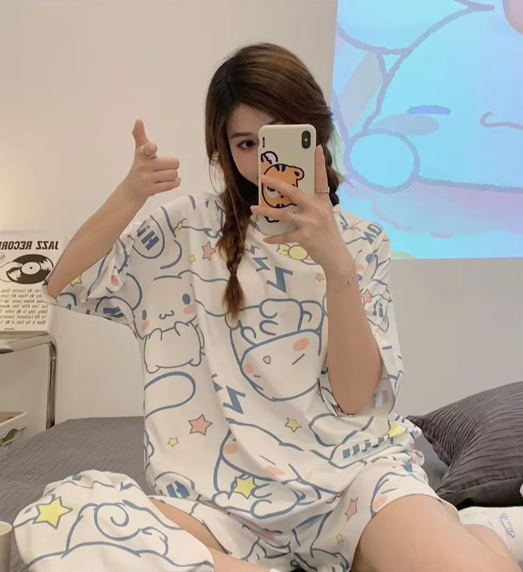 Pijama “Soninho com Cinnamoroll”
