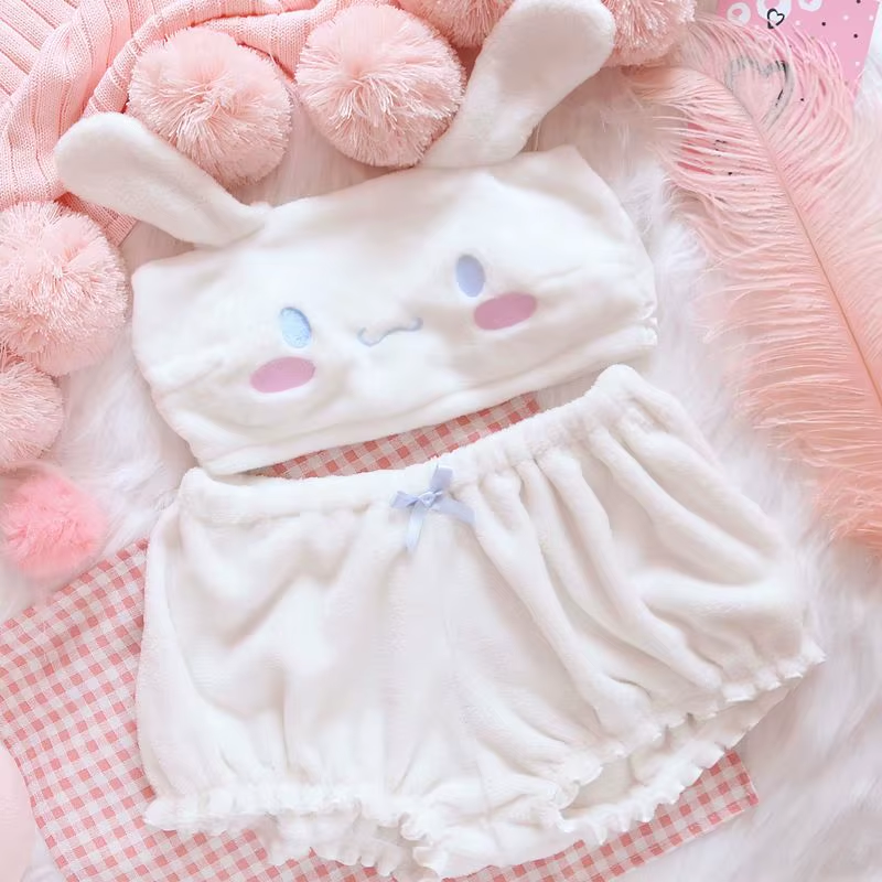 Conjunto Pelúcia Sanrio Kawaii – Cinnamoroll, Kuromi e My Melody