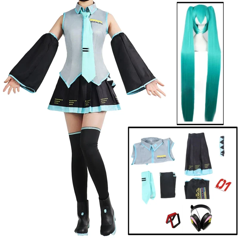 Fantasia Cosplay Hatsune Miku Blue