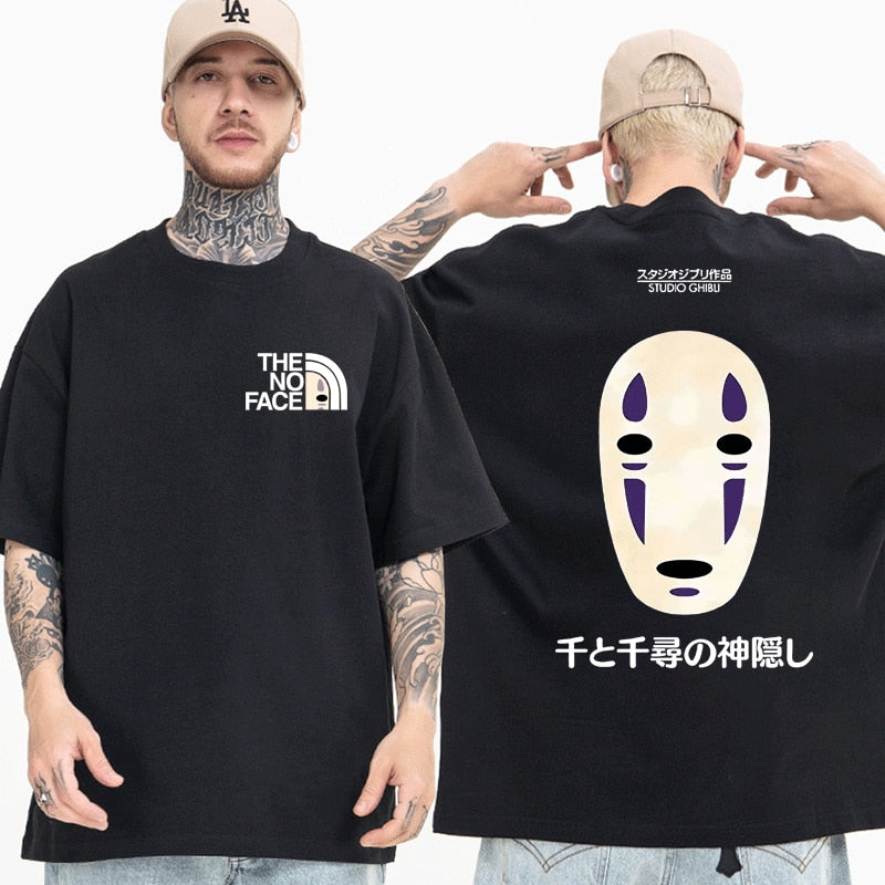 Camisa Oversized Kaonashi, Faceless North