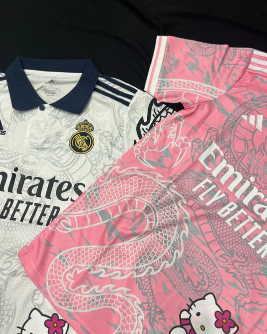 Camisa Real Madrid Hello Kitty | Edição Dragão Chinês