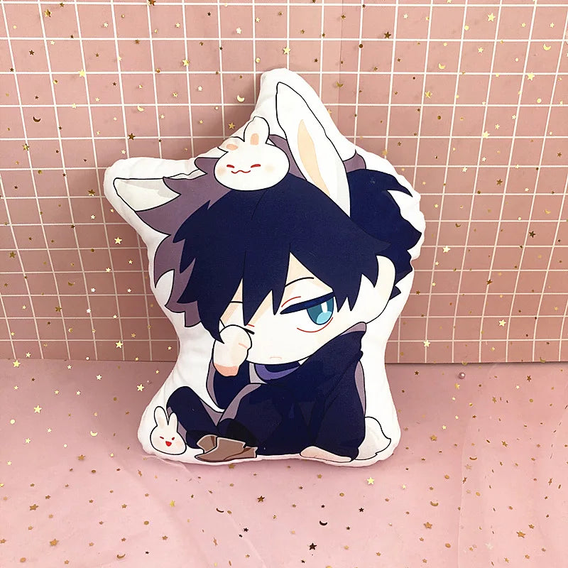 Almofada Plush Jujutsu Kaisen – Itadori, Gojo, Megumi