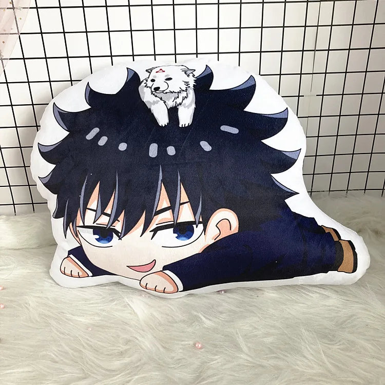 Almofada Plush Jujutsu Kaisen – Itadori, Gojo, Megumi