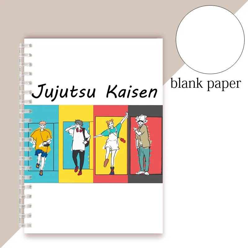 Caderno 1 Matéria Jujutsu Kaisen