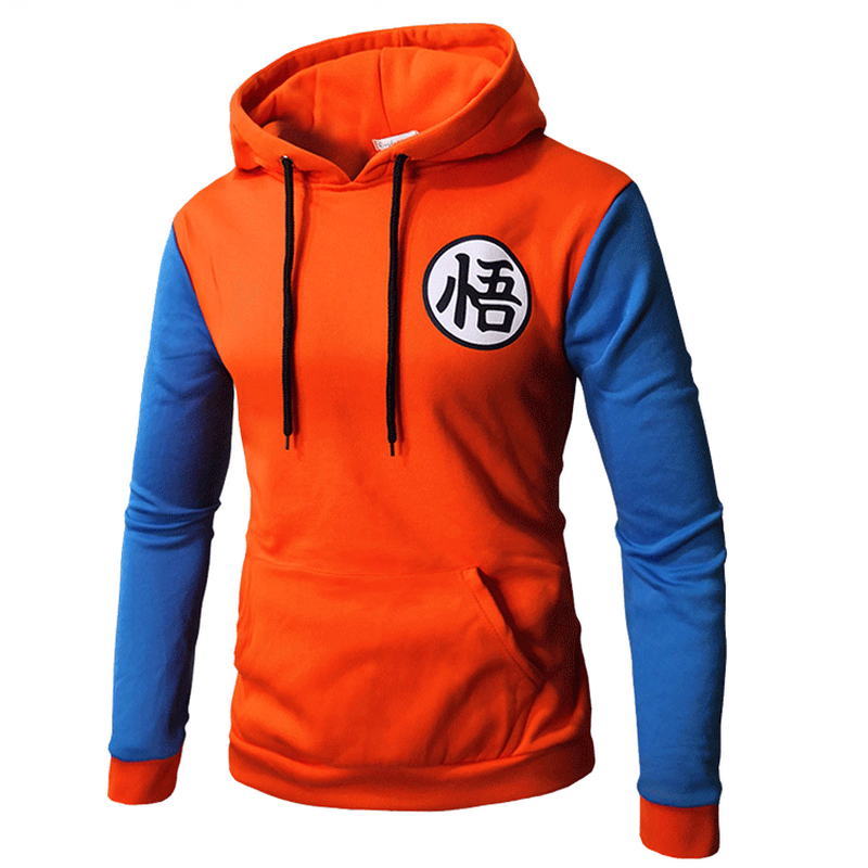 MOLETOM GOKU UNIFORME