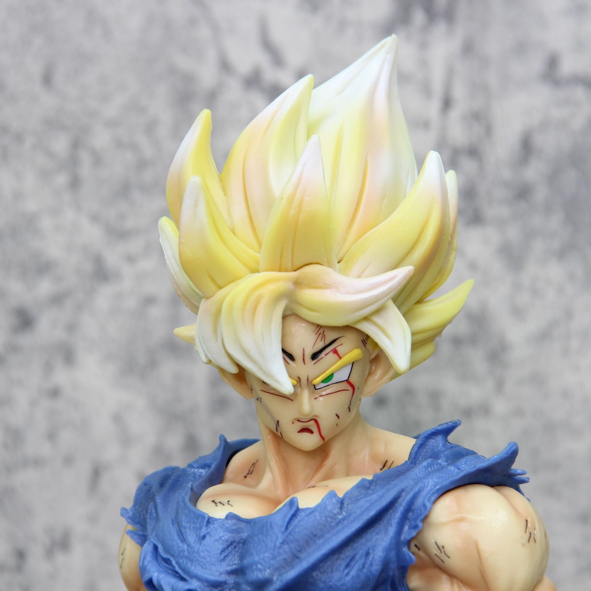 Boneco Son Goku SSJ, Estátua Dragon Ball Z 43cm