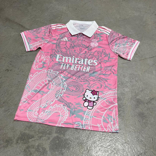 Camisa Real Madrid Hello Kitty | Edição Dragão Chinês