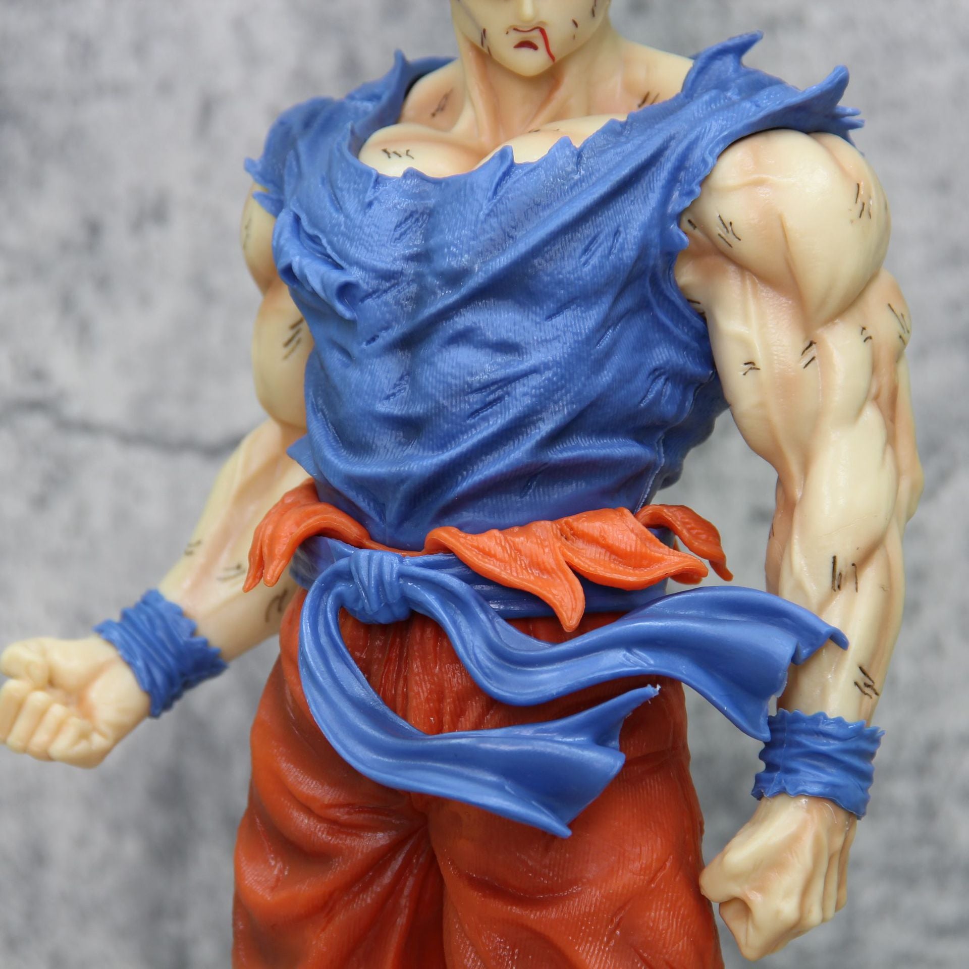 Boneco Son Goku SSJ, Estátua Dragon Ball Z 43cm