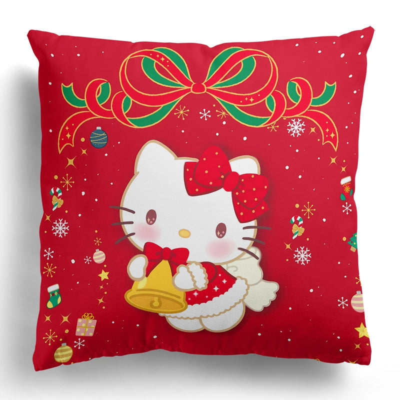 Almofada de Natal Sanrio Kawaii – Hello Kitty, Kuromi & Cinnamon Roll