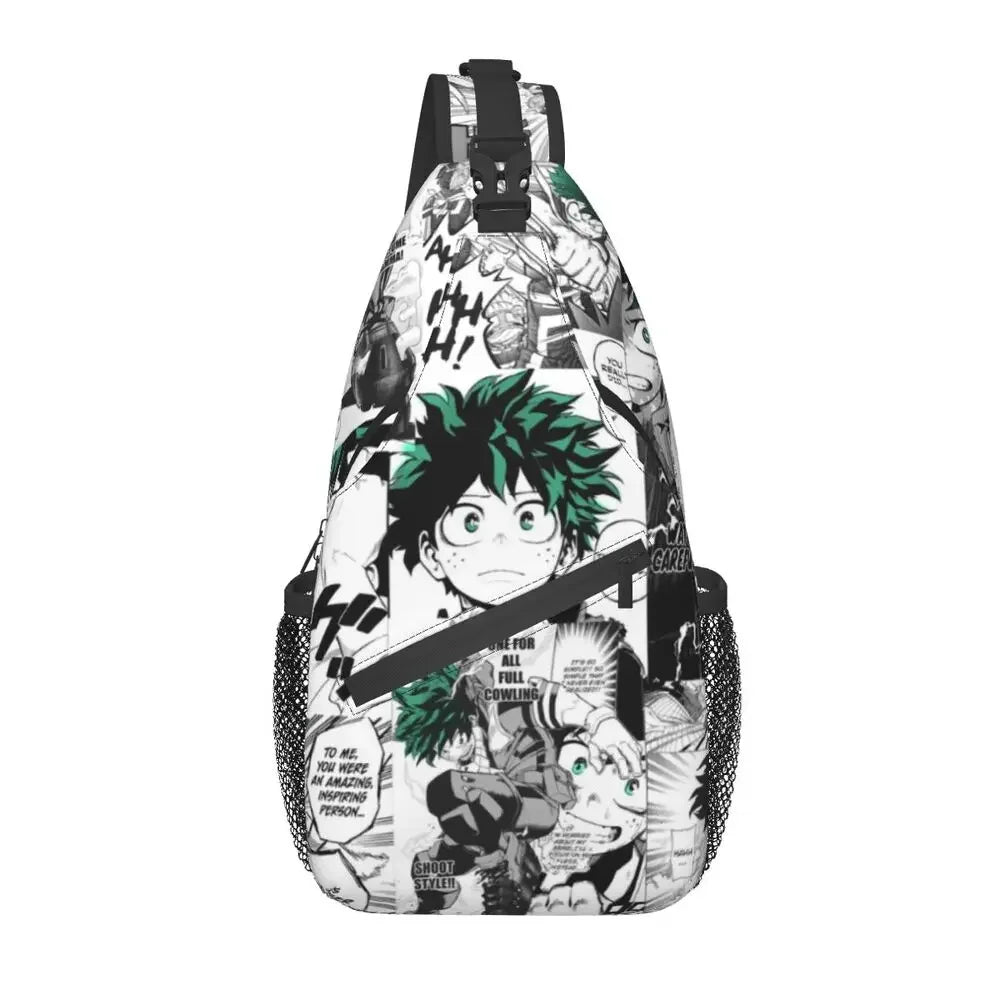 Mochila Compacta Moderna 2 em 1 My Hero Academia