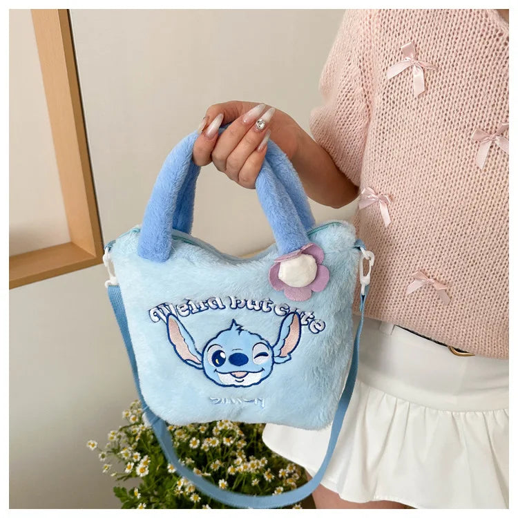 Bolsa Transversal Stitch Kawaii Casual e Charmosa