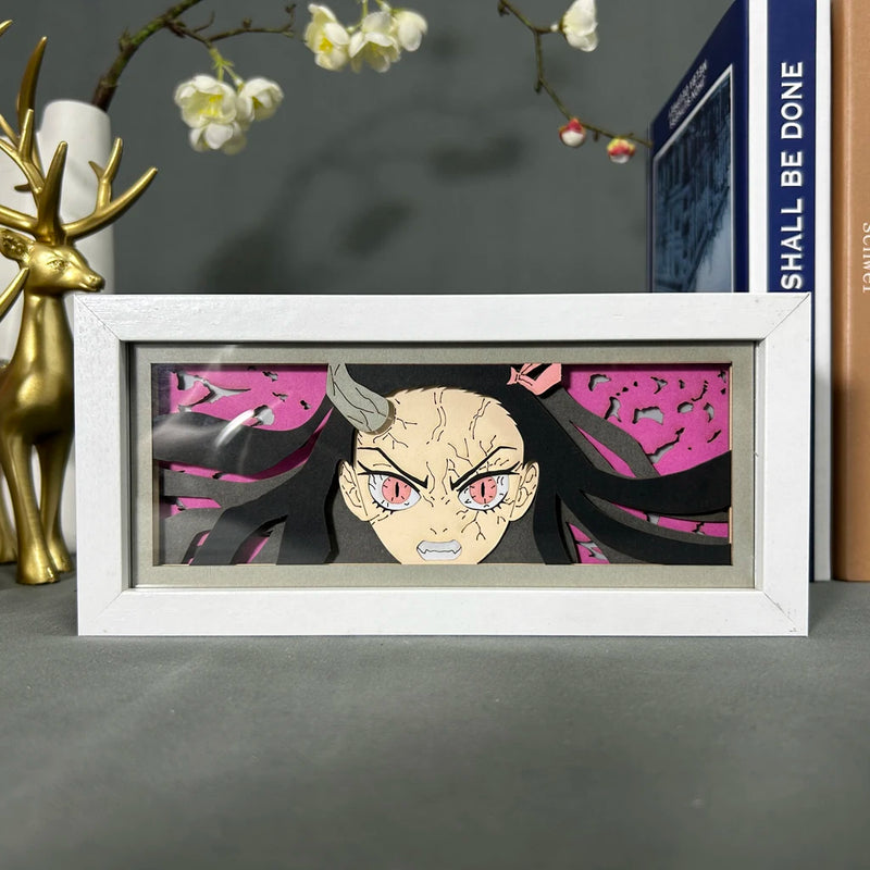 QUADRO LUMINOSO NEZUKO, DEMON SLAYER