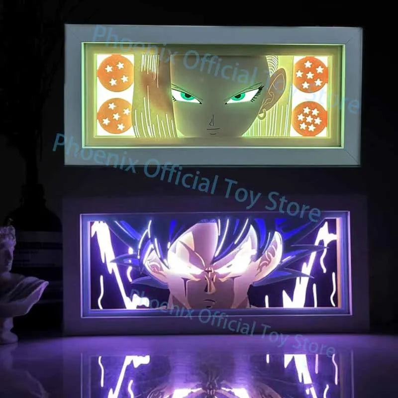 QUADRO LUMINOSO DRAGON BALL SUPER