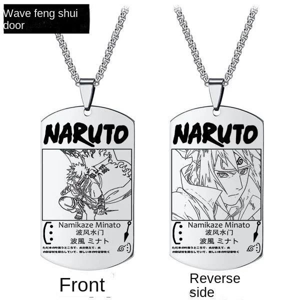 COLAR DOG TAG NARUTO UZUMAKI