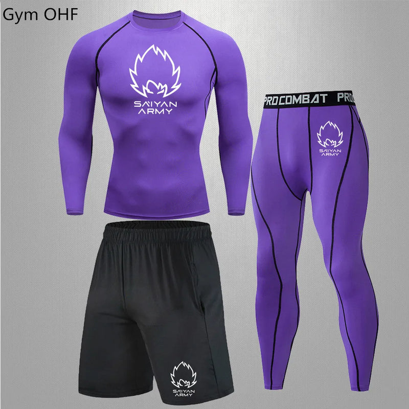 Conjunto Compressão DryFit Dragon Ball