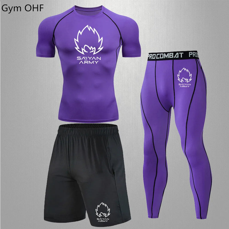 Conjunto Compressão DryFit Dragon Ball