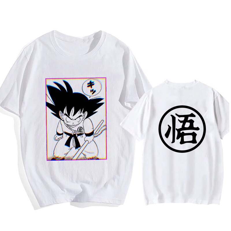 CAMISETAS - DRAGON BALL MANGA CURTA