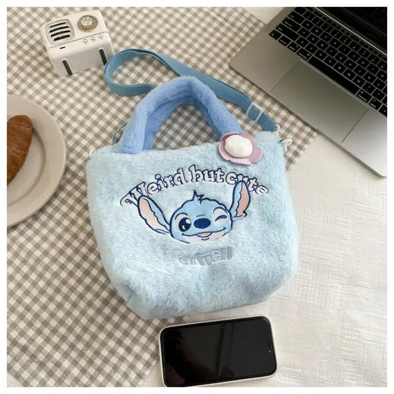 Bolsa Transversal Stitch Kawaii Casual e Charmosa