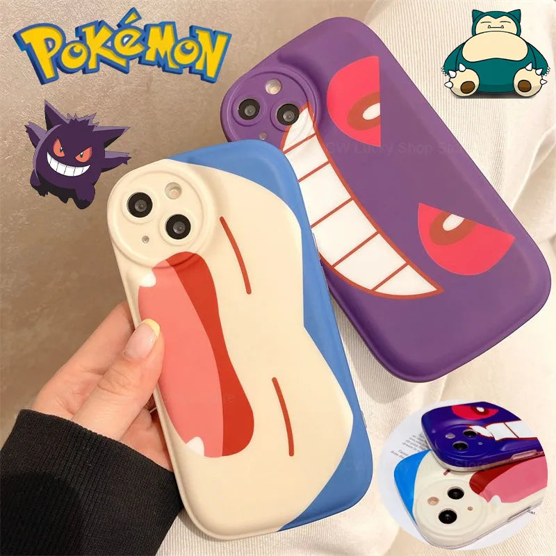 CAPINHA POKEMÓN GENGAR X SNORLAX