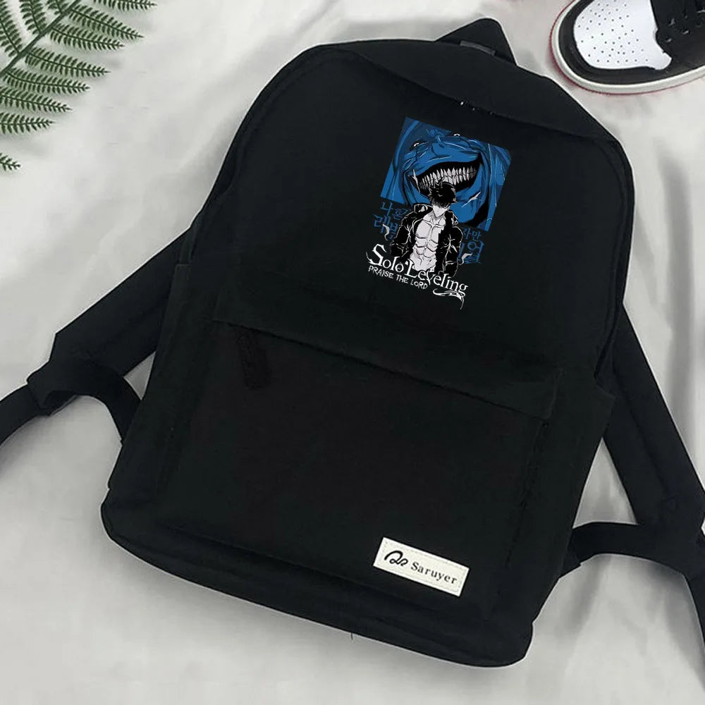 Mochila Solo Leveling Estátua de Deus