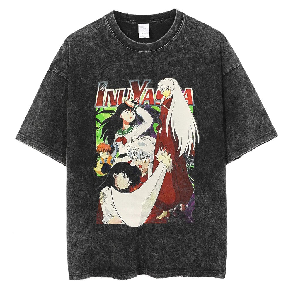 CAMISETA - VINTAGE INUYASHA