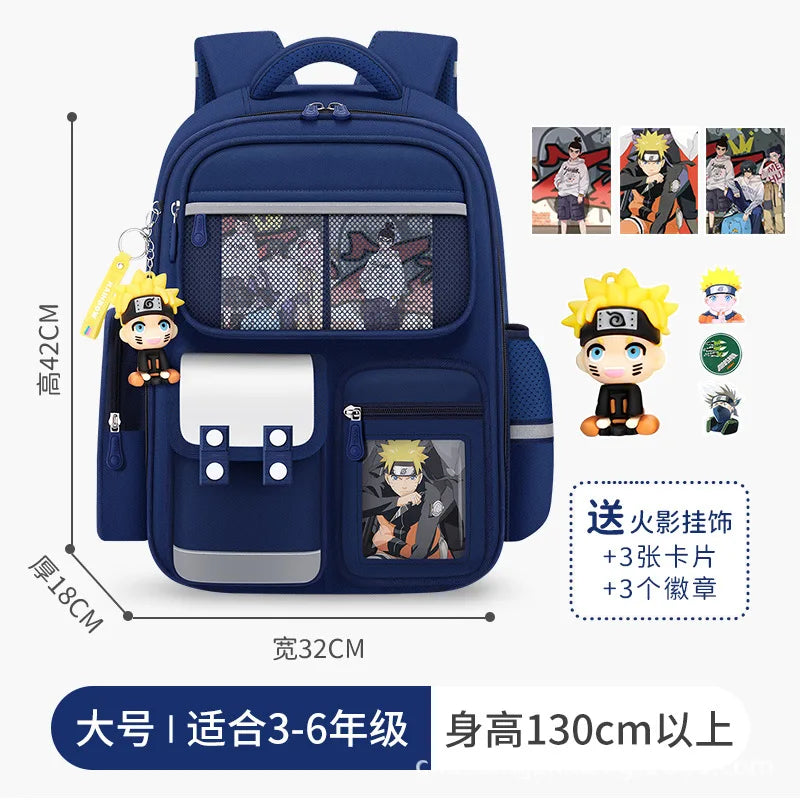 Mochila Hokage Force, Naruto + Chaveiro (Brinde)