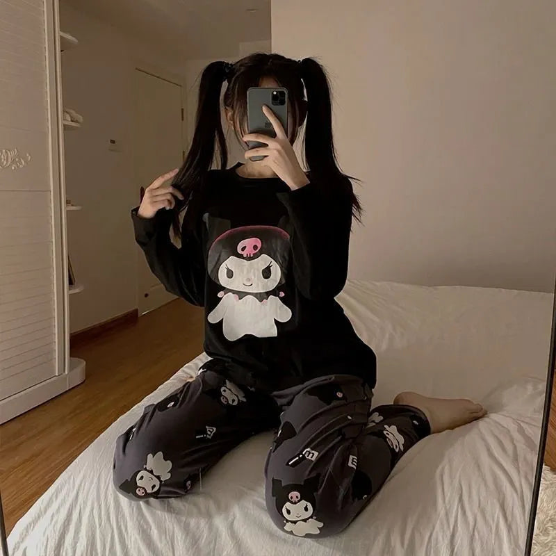 PIJAMA KUROMI TREVOSO, MANGAS LONGAS