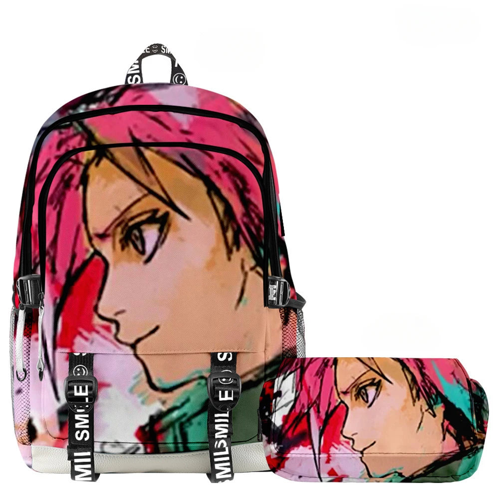 Mochila Naruto + Estojo (Brinde)