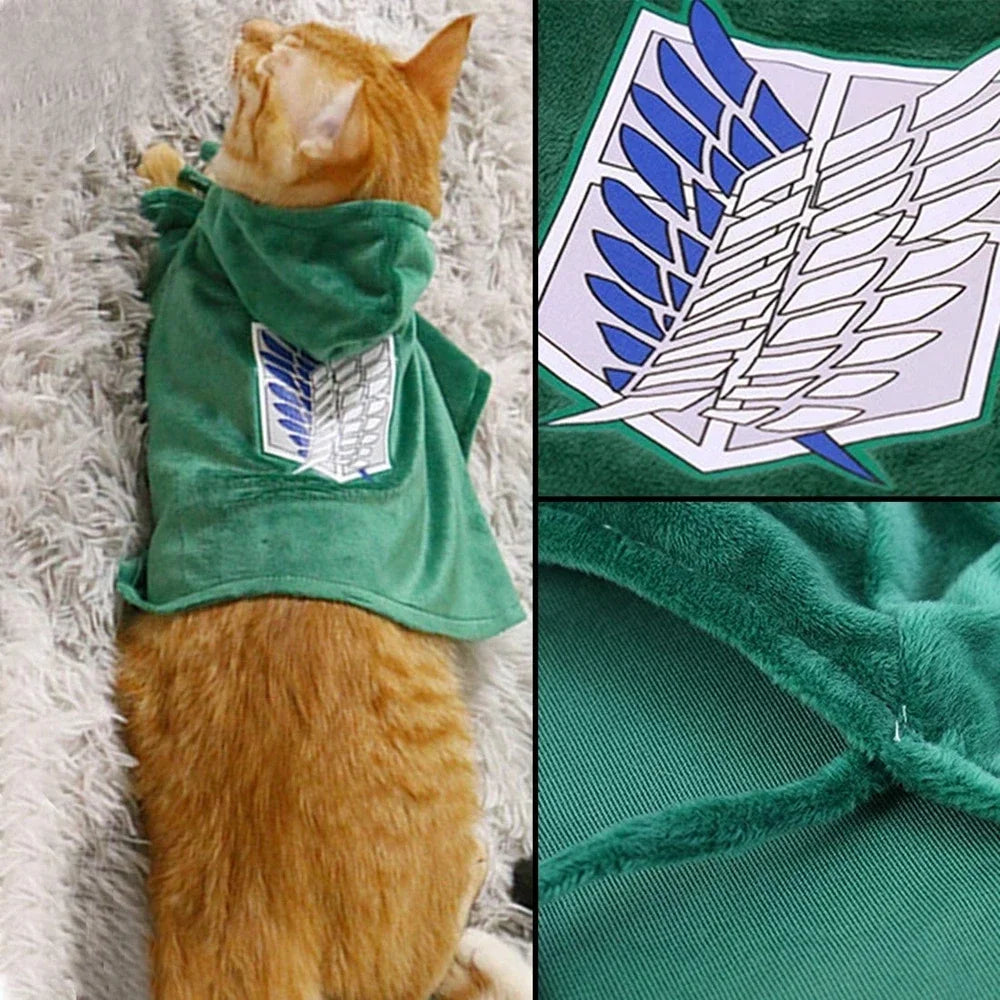 Roupinha Para Gato Attack On Titan