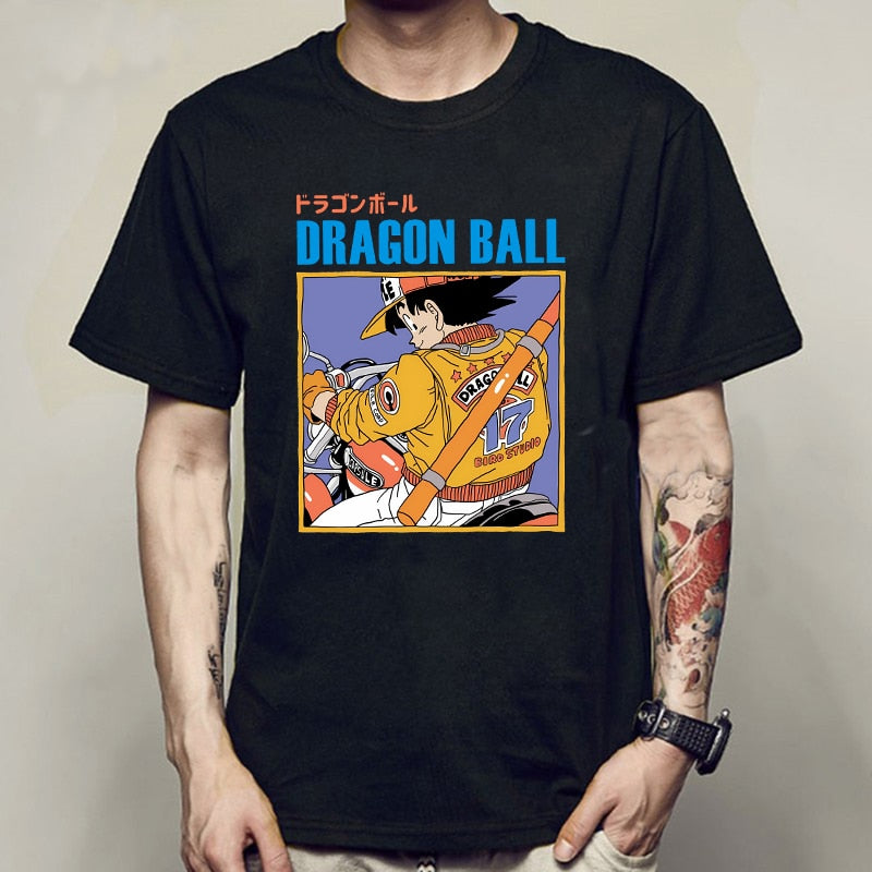 CAMISETAS - DRAGON BALL MANGA CURTA