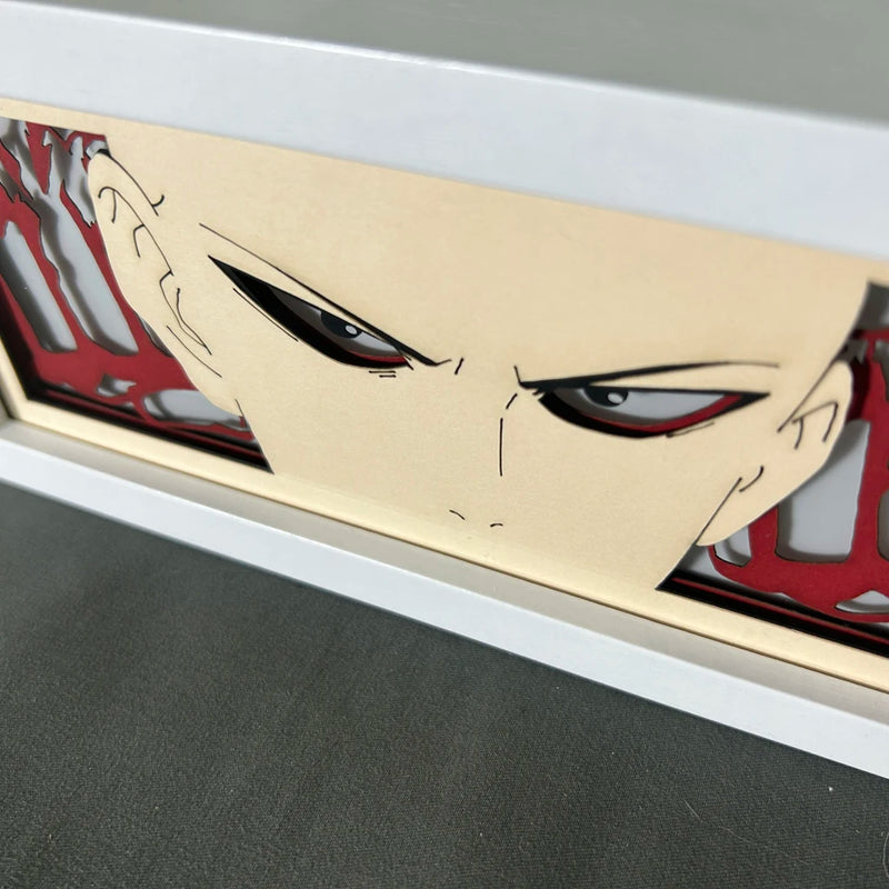 QUADRO LUMINOSO SAITAMA, ONE PUNCH MAN