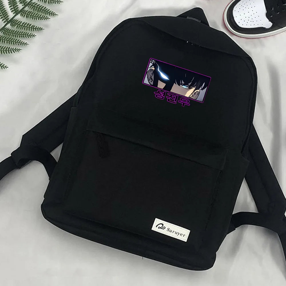 Mochila Solo Leveling Estátua de Deus