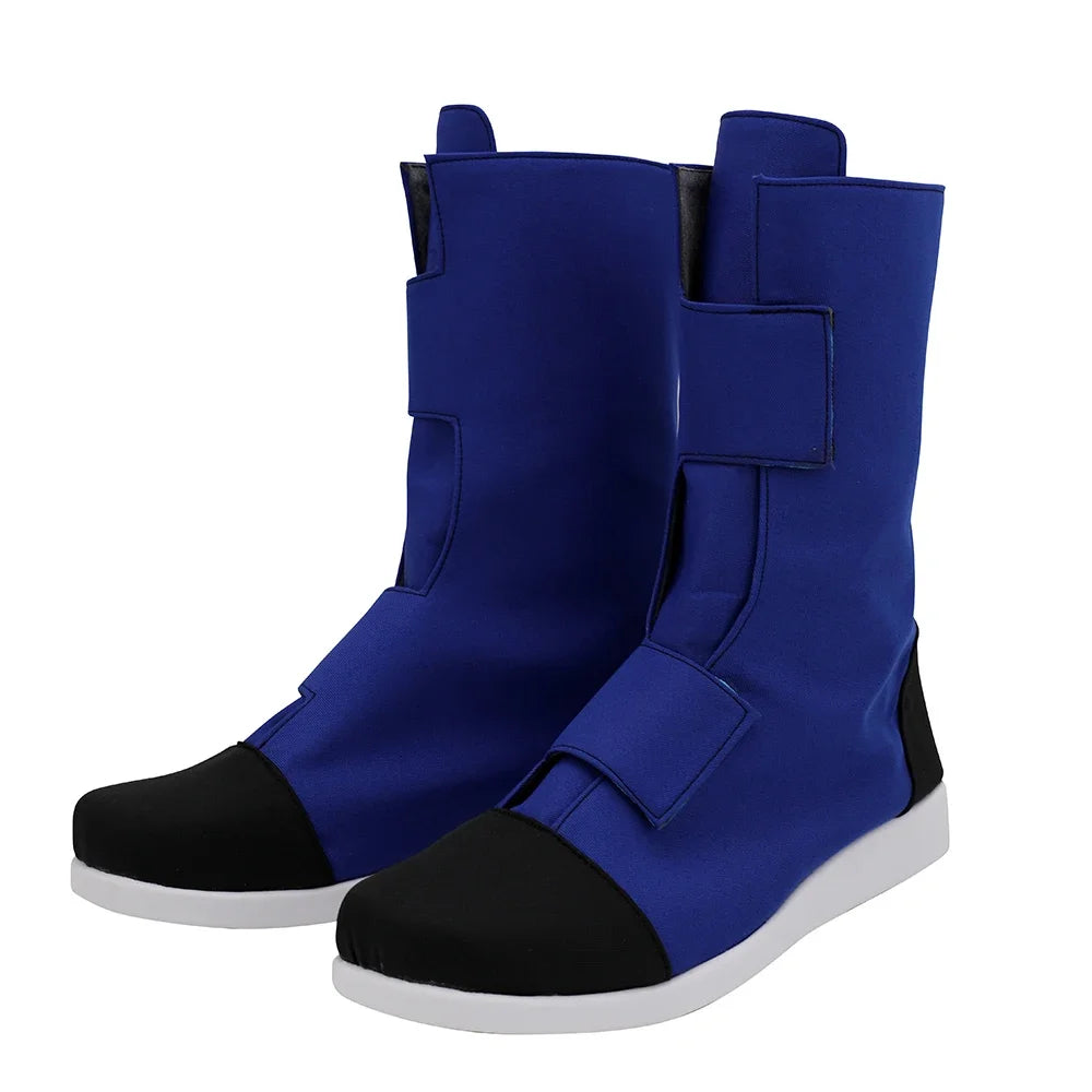 Botas Cosplay Son Goku, Azul e Preto