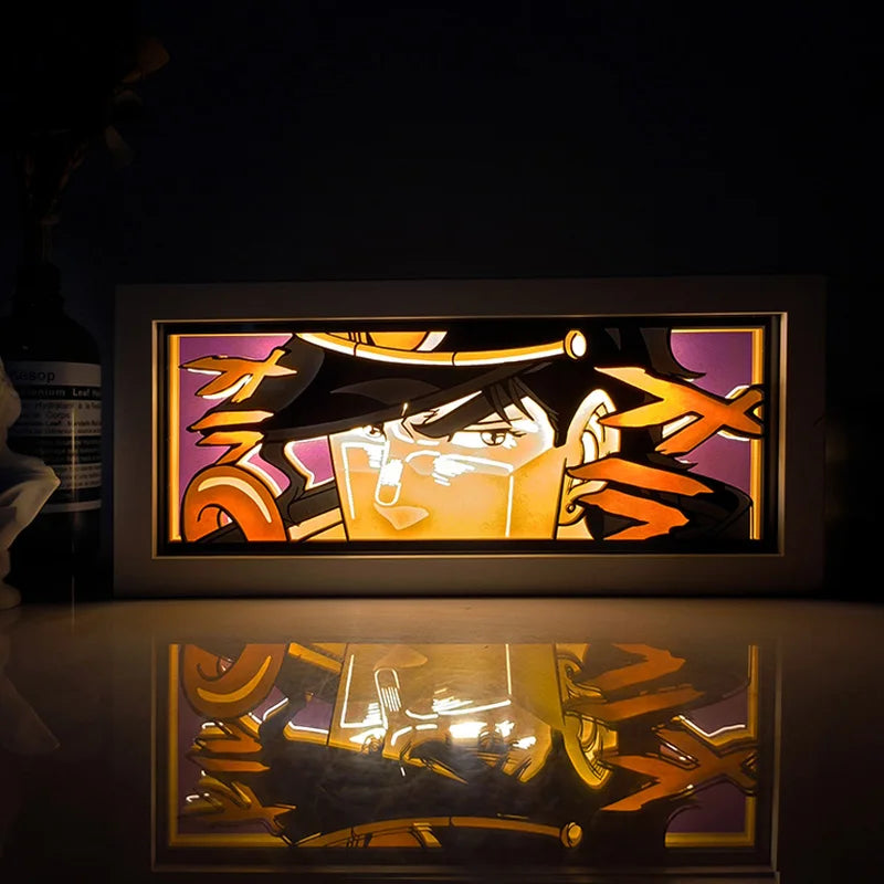 QUADRO LUMINOSO JOTARO KUJO