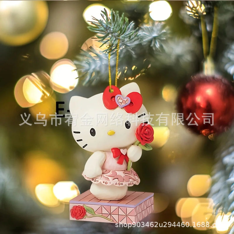 Decoração de Natal Sanrio: Pendentes Hello Kitty e Amigos