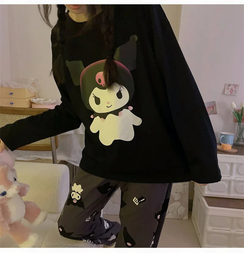 PIJAMA KUROMI TREVOSO, MANGAS LONGAS