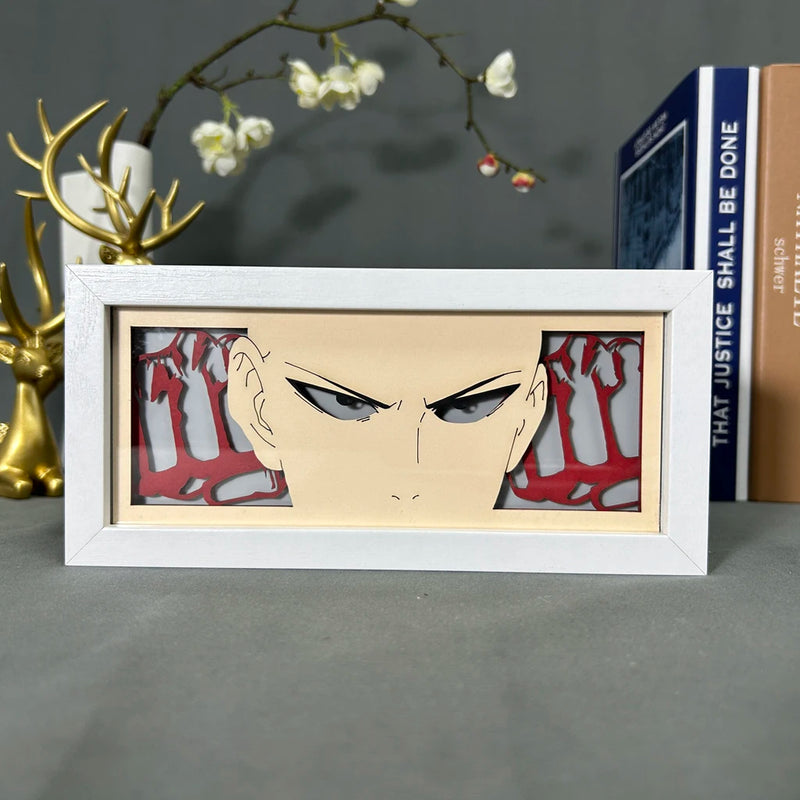 QUADRO LUMINOSO SAITAMA, ONE PUNCH MAN